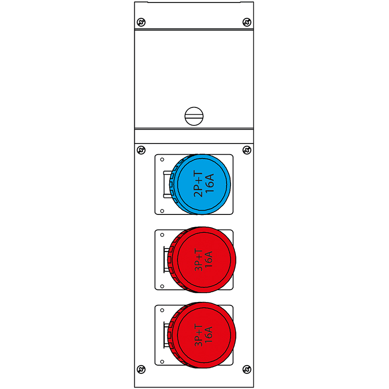 SCAME PARRE SPA - SCA630.3506-060 QUADRO DISTR. PORTATILE BLOCK3