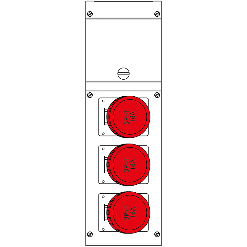 SCAME PARRE SPA - SCA630.3500-063 QUADRO DISTR. PORTATILE BLOCK3