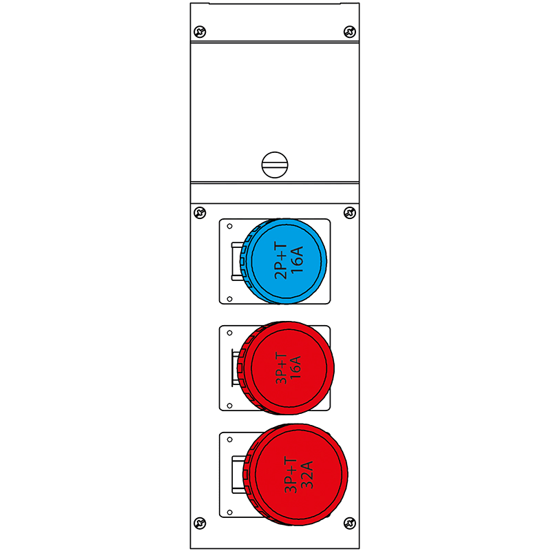SCAME PARRE SPA - SCA632.3505-324 QUADRO DISTR. DA PARETE BLOCK3