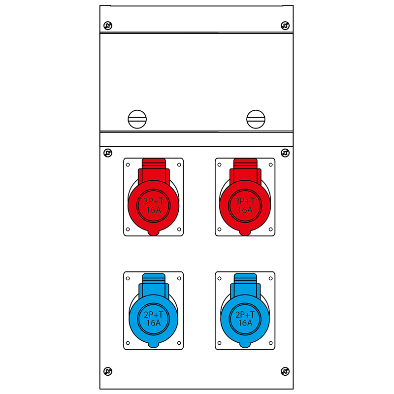 SCAME PARRE SPA - SCA630.4000-003 QUADRO DISTR. PORTATILE BLOCK4
