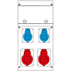 SCAME PARRE SPA - SCA632.4006-006 QUADRO DISTR. DA PARETE BLOCK4