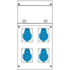 SCAME PARRE SPA - SCA632.4006-012 QUADRO DISTR. DA PARETE BLOCK4