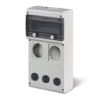 SCAME PARRE SPA - SCA632.4550-000 QUADRO VUOTO BLOCK4 C/FORI 1X32+1X16+3XD