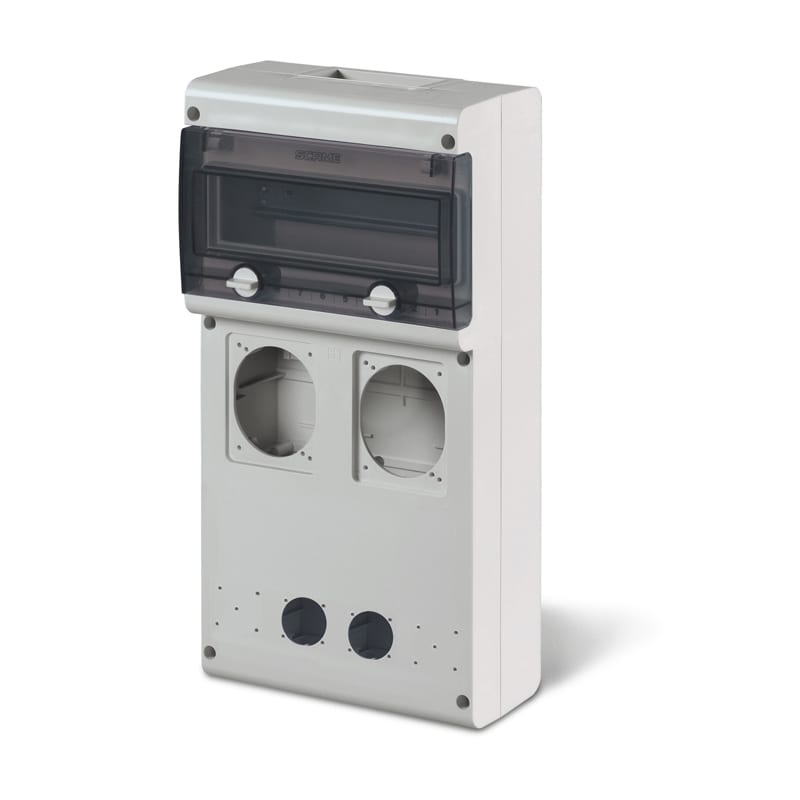 SCAME PARRE SPA - SCA632.4530-000 QUADRO VUOTO BLOCK4 FORI X PRESE 6 (2+4)