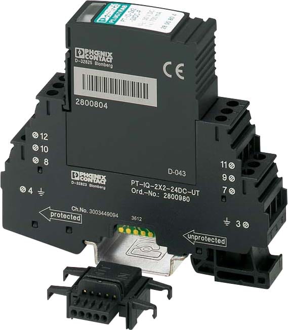 PHOENIX CONTACT - PHC2800980 PT-IQ-2X2-24DC-UT SPD SEGNALE