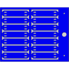 CEMBRE SPA - CEM64162-SBS TARGH.MG-ETF SBS FISS.FASCETTA 13X57 MM