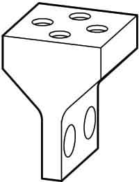 EATON - EAO266843 NZM4-4-XKR SET ATTACCHI POSTERIORI 4P