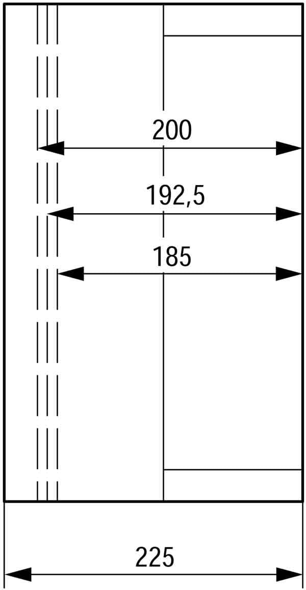 EATON - EAO036182 CI44E-200 CUSTODIA COMPLETA P200MM