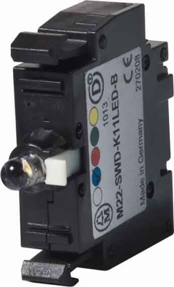 EATON - EAO115974 M22-SWD-K11LED-G EL FUNZ 2P LED VERDE FR