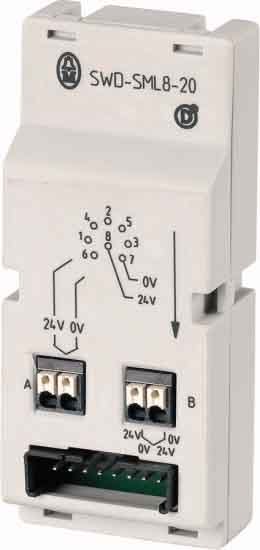 EATON - EAO121380 SWD4-SFL8-20 ALIMENTAZ ESTERNA 24VDC FEM