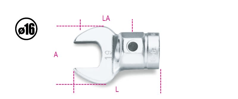 BM SPA - BMM006420019 CHIAVI FISSE PER DINAMOMETRICHE 668 19