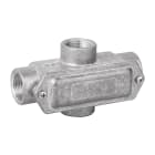 COSMEC - CSM6430-16A Scatola di infilaggio in lega di alluminio, 4 vie, filettatura M16x1,5 mm, IP66