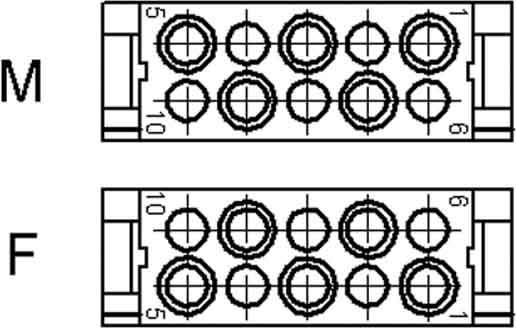 LAPP ITALIA SRL - LPP10382400 MCS 10 CM MALE MODULE