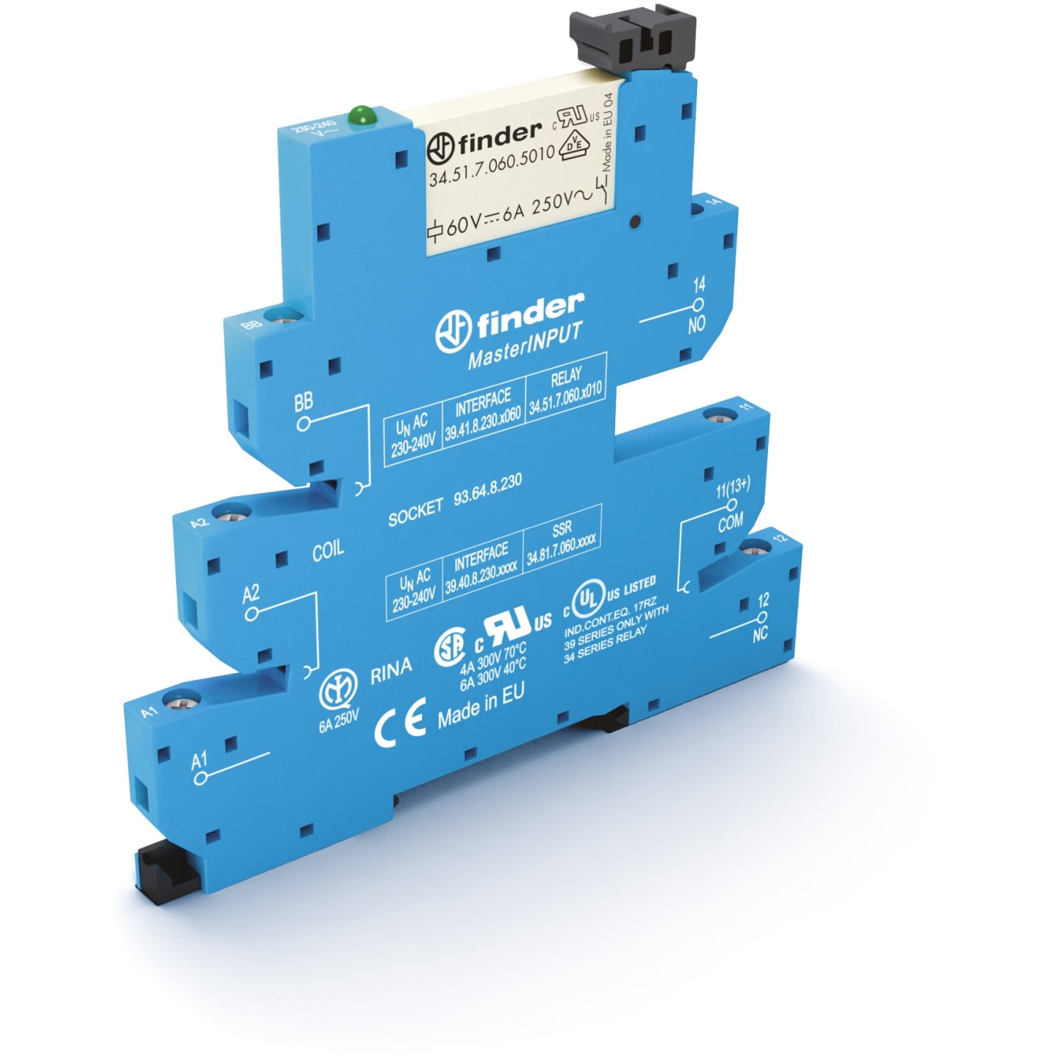 FINDER SPA - FIN394172205060 MASTERINPUT INTERFACCIA EMR 1CO MORS.BUS