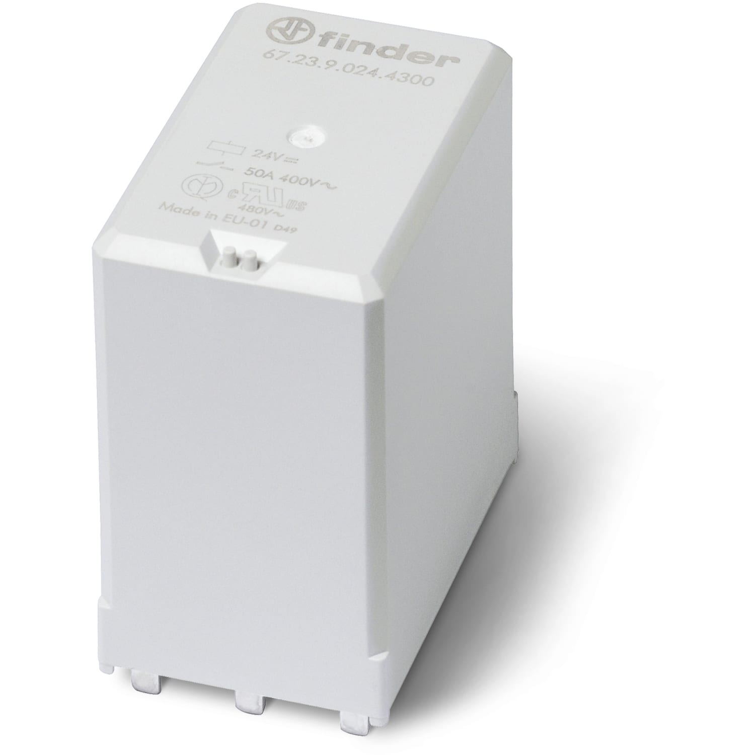 FINDER SPA - FIN672390244301 RELE DI POTENZA C.S. 3 CONTATTI 50A