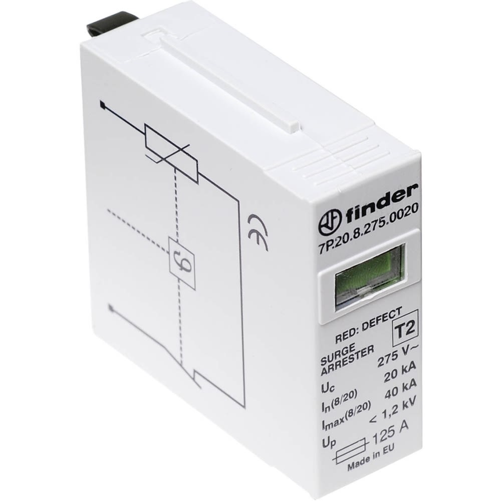 FINDER SPA - FIN7P2081300015 CARTUCCIA VARISTORE 130VAC 15KA