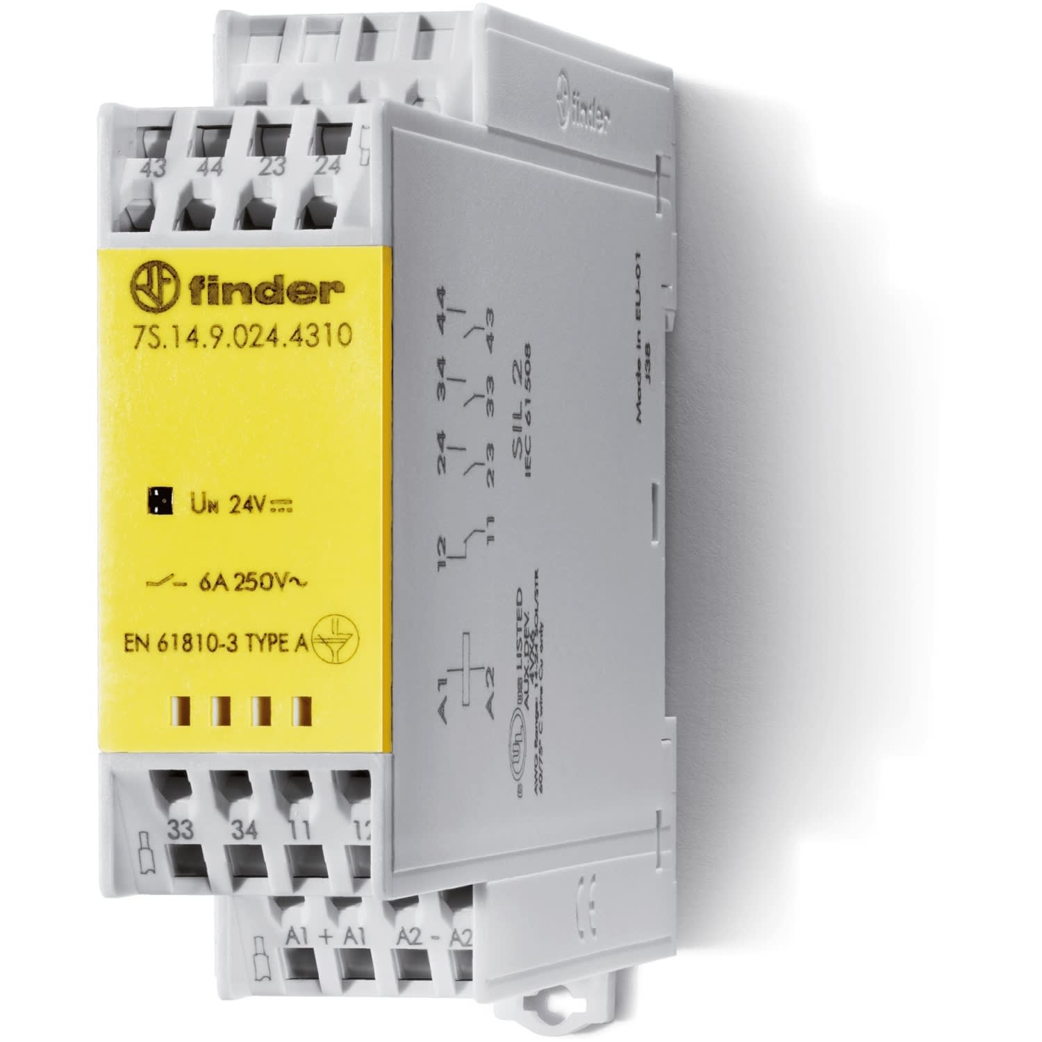 FINDER SPA - FIN7S1491104310 RELÈ MODULARE CON CONTATTI GUIDATI