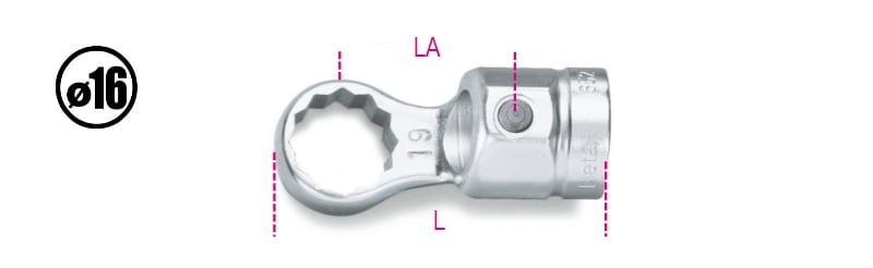 BM SPA - BMM006520010 CHIAVI POLIGONALI PER DINAMOM 668 10