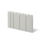 SCAME PARRE SPA - SCA654.0400B MOSTRINA COPRIMODULI 4DIN 73X49MM BIANCA
