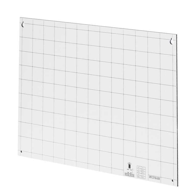 SCAME PARRE SPA - SCA655.0024 PIASTRA DI FONDO ISOLANTE EASYBOX MIS.2