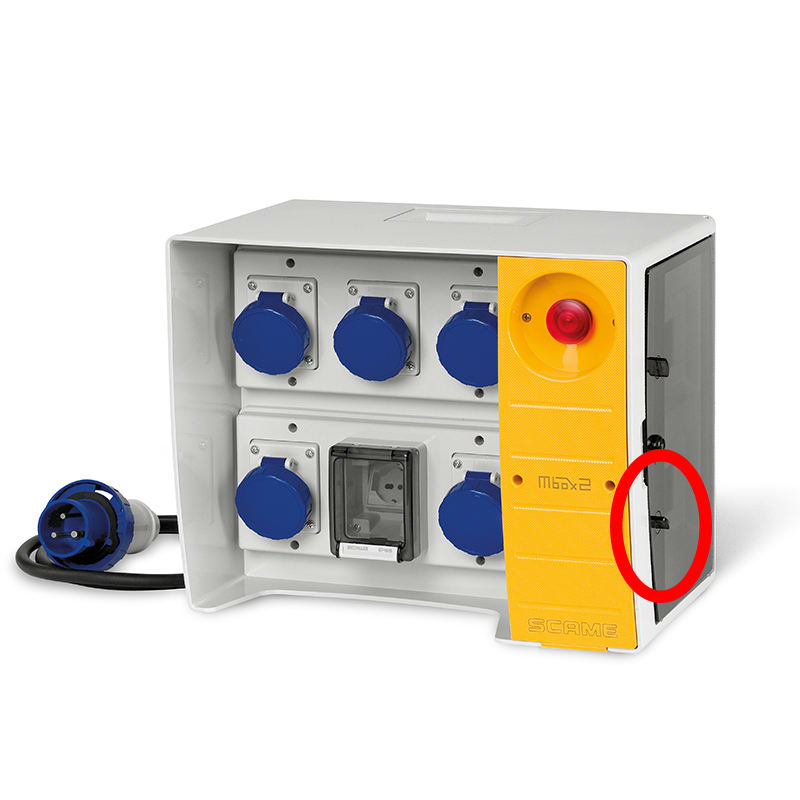 SCAME PARRE SPA - SCA656.0110 KIT RICAMBIO MBOX (MANOPOLA E CHIAVIST.)