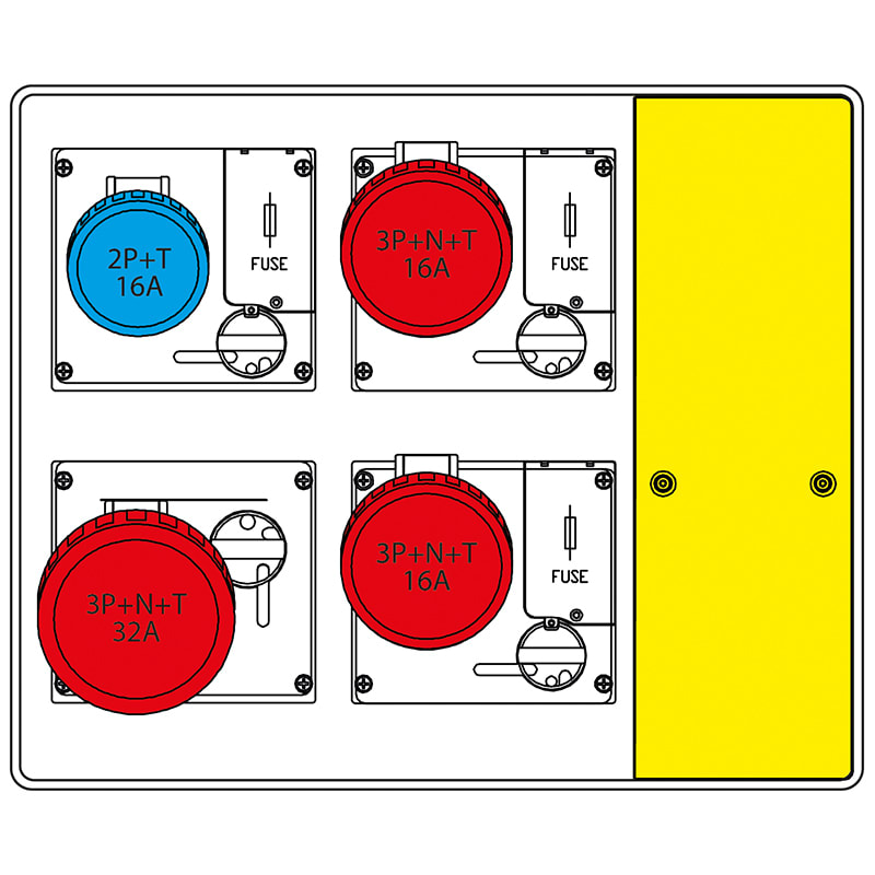 SCAME PARRE SPA - SCA656.5024-049 QUADRO DI DISTRIBUZIONE ASC