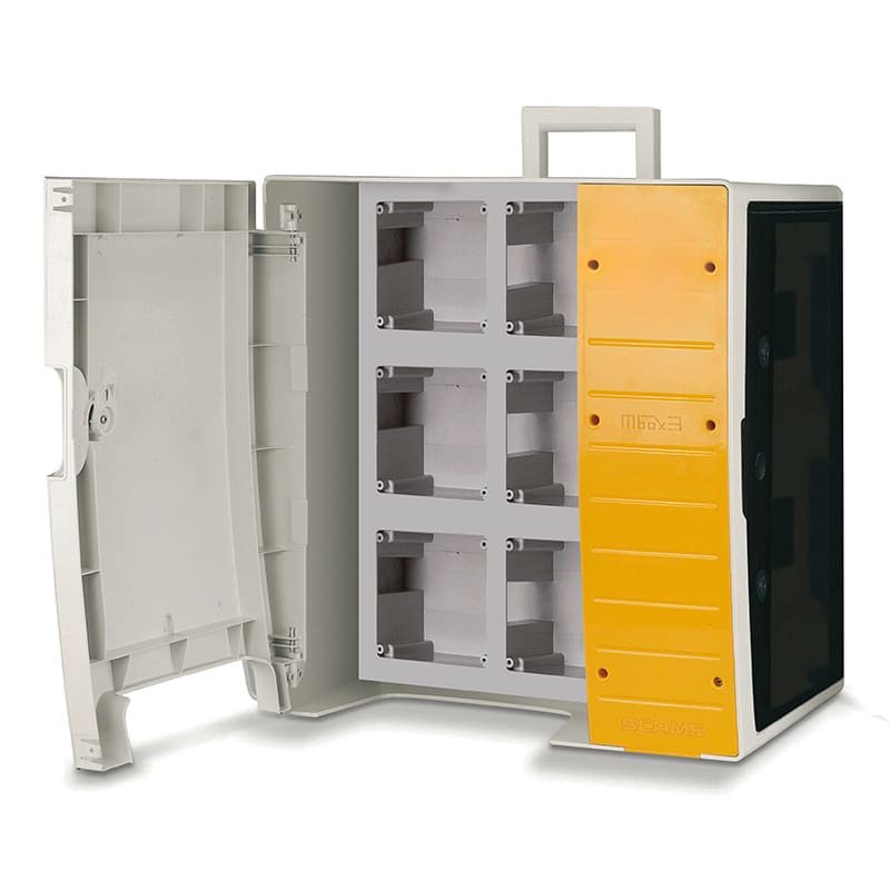 SCAME PARRE SPA - SCA657.0036-000 QUADRO MBOX3 VUOTO PER 6 OMNIA CON PORTA