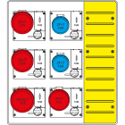 SCAME PARRE SPA - SCA657.6036-048 QUADRO DI DISTRIBUZIONE ASC