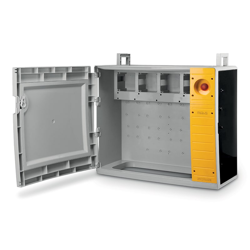 SCAME PARRE SPA - SCA658.0950-000 QUADRO MBOX5 VUOTO CON PORTA + EMERGENZA