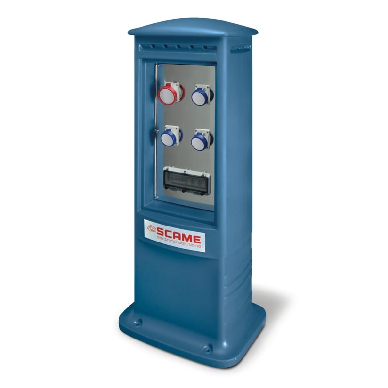 SCAME PARRE SPA - SCA659.SC5141-04 COLONNINA KIOSK SMART C 3B+1R OPTIMA