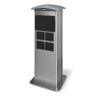 SCAME PARRE SPA - SCA659.DB5081-00 COLON.INOX KIOSK DOMINO 4+4 VUOTA