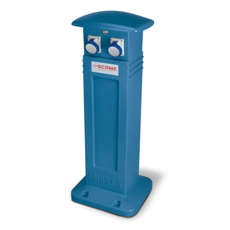 SCAME PARRE SPA - SCA659.SX5140-02 COLONNINA KIOSK SMART X 4BLU OPTIMA