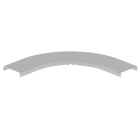 UNEX APARELLAJE ELEC - UNY66061 66 COPERCHIO CURVA PIANA 90 GRIGIO 75 U