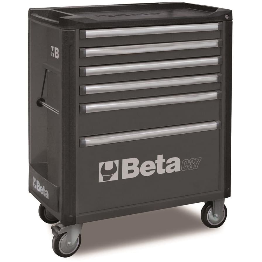BM SPA - BMM037000062 CASSETT.6 DRAWERS VUOTE GREY C37 6/G