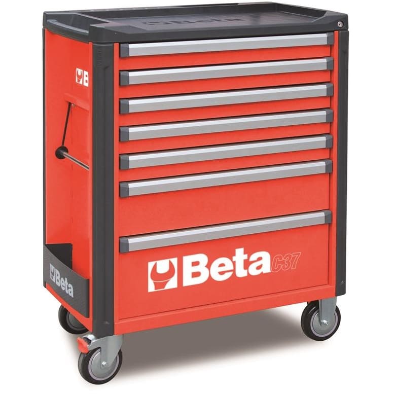 BM SPA - BMM037000073 CASSETT.7 DRAWERS VUOTE RED C37 7/R