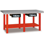 BM SPA - BMM056000203 BANCHI LAVORO PIANO ACCIAIO RED