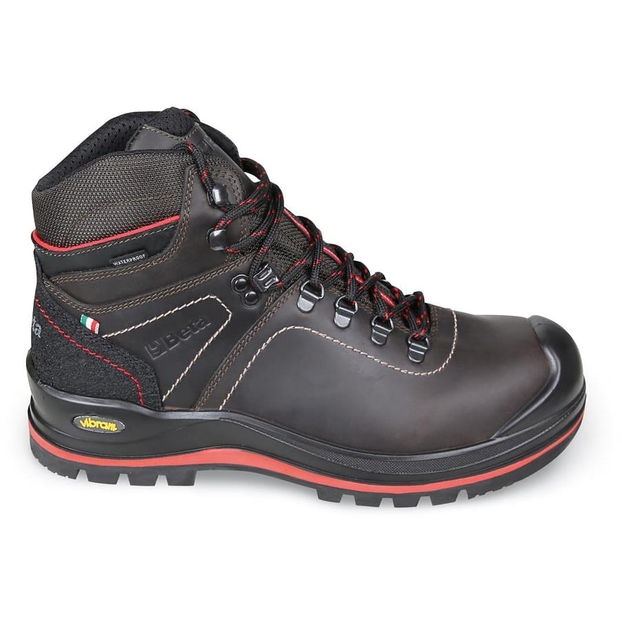 BM SPA - BMM072940739 Scarpe alte in pelle idrorepellente con battistrada in gomma VIBRAM®