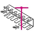 BM SPA - BMM088880429 SUPPORTI CH. A T MASCHIO 6 POS. S951/6