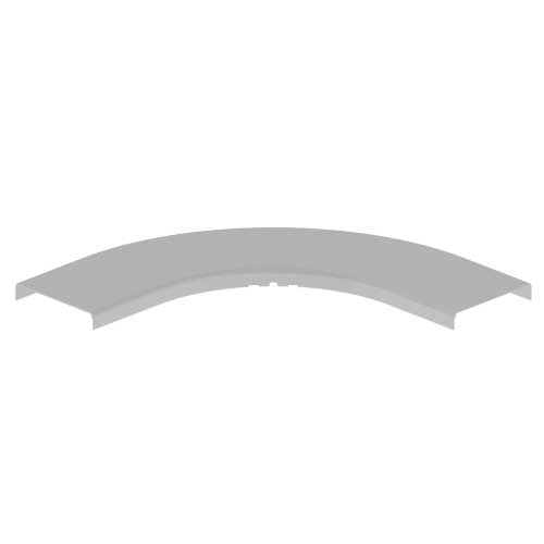 UNEX APARELLAJE ELEC - UNY66111-48 66 COPERCHIO CURVA PIANA 90 GRIG 100 U4