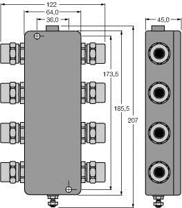 TURCK BANNER SRL - TUK6611418 JBBS-48SC-T615/3G