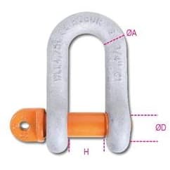 BM SPA - BMM080260212 GRILLI DIRITTI EN13889 T2,0 PERNO 16