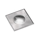 ROSSINI - RSS6613 UPLIGHT QUADRATO IN ACCIAIO SATINATO GU1