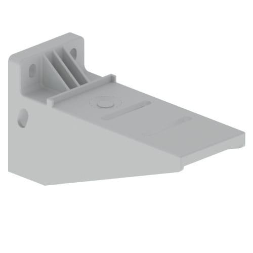 UNEX APARELLAJE ELEC - UNY66153 66 SUPPORTO ORIZZ. ISOL. GRIGIO 150 U23X