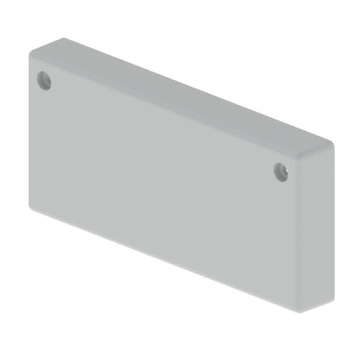 UNEX APARELLAJE ELEC - UNY66163 66 COPERCHIO FINALE GRIGIO 60X150 U23X