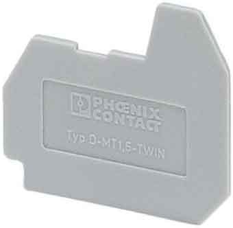 PHOENIX CONTACT - PHC3002979 D-MT 1,5-TWIN PIASTRA TERMINALE