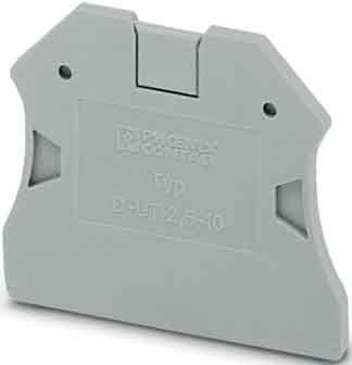 PHOENIX CONTACT - PHC3047028 D-UT 2,5/10 PIASTRA TERMINALE
