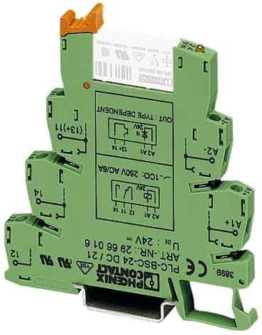 PHOENIX CONTACT - PHC2966045 PLC-BSC-230UC/21 VITE RELE IP67