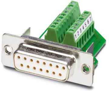 PHOENIX CONTACT - PHC1688094 VS-15-BU-DSUB/16-MPT-0,5 PORTACONTATTI