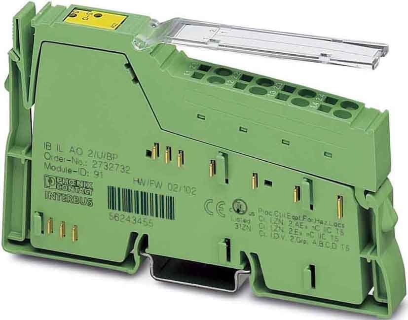 PHOENIX CONTACT - PHC2861467 IB IL AO 2/U/BP-PAC MODULO USCITA DIGIT.