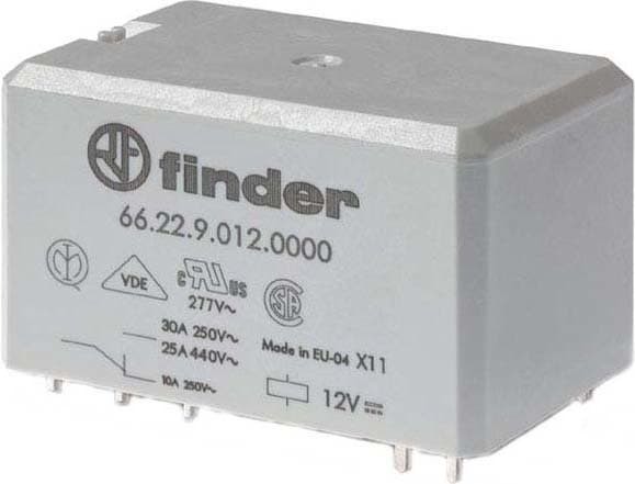 FINDER SPA - FIN662290241000 RELE DI POTENZA C.S. 2 CONTATTI 30A